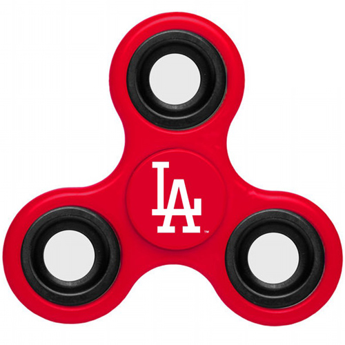MLB Los Angeles Dodgers 3 Way Fidget Spinner A35 - Red